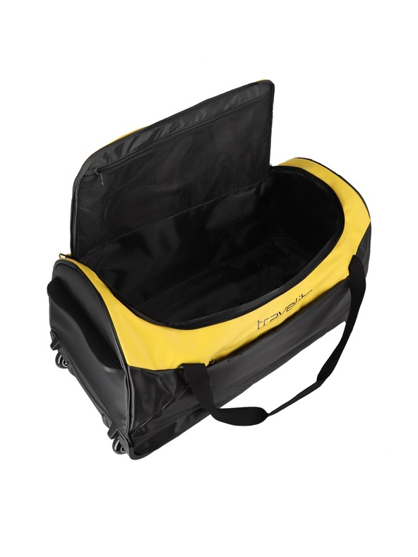 Travelite Travelite Basics Trolley Travel Bag Μαύρο/κίτρινο