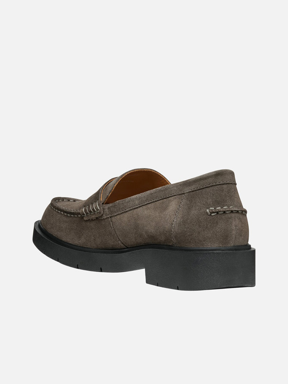Geox Σκούρο γκρι γυναικεία παπούτσια Geox Spherica ec1 loafers