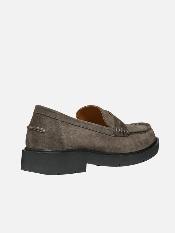 Geox Σκούρο γκρι γυναικεία παπούτσια Geox Spherica ec1 loafers