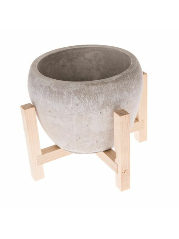 Casa de Engel Τσιμεντένιο κάλυμμα κασπώ σε ξύλινη βάση, 0/12