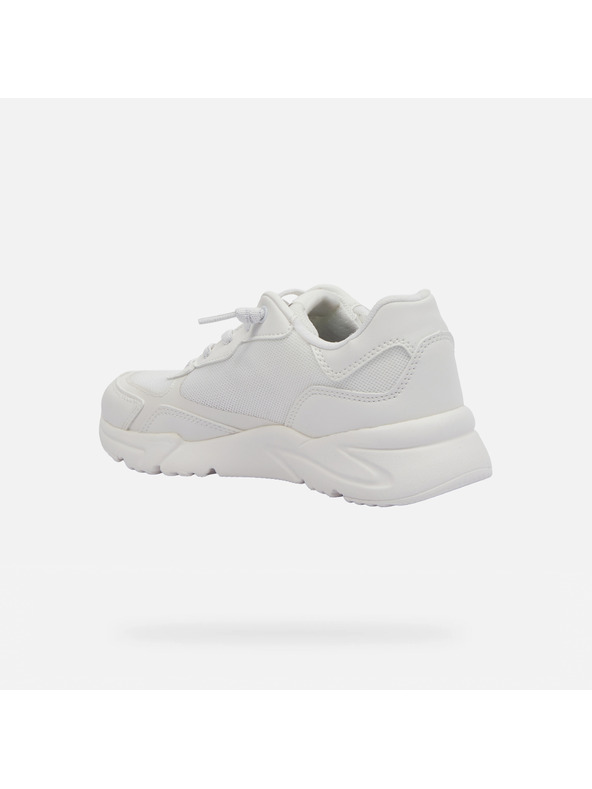 Geox Λευκά παιδικά αθλητικά παπούτσια Geox Loftus