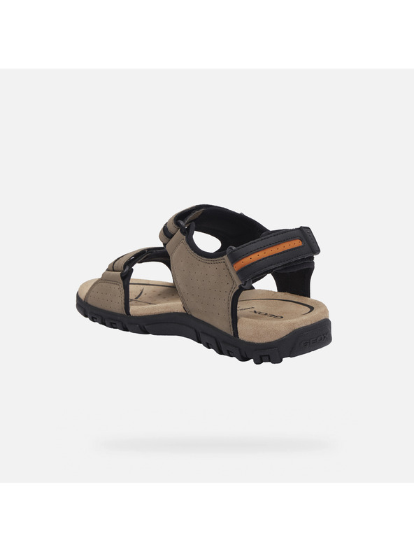 Geox Μπεζ ανδρικά σανδάλια Geox Strada