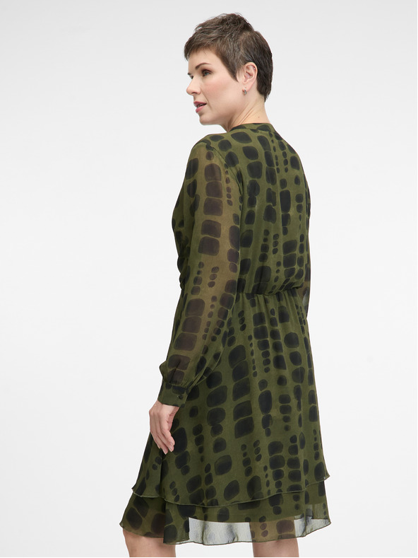 Orsay Πράσινο γυναικείο φόρεμα μέχρι το γόνατο ORSAY