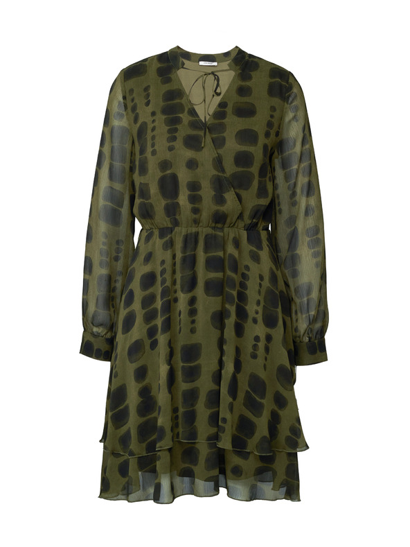 Orsay Πράσινο γυναικείο φόρεμα μέχρι το γόνατο ORSAY