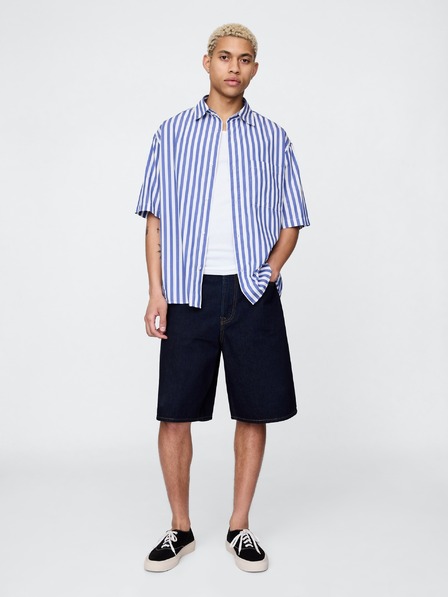 GAP Oversized βαμβακερό πουκάμισο GAP