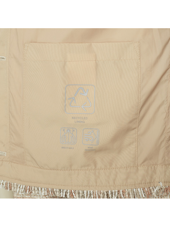 Geox Μπεζ γυναικείο μπουφάν Geox Kency