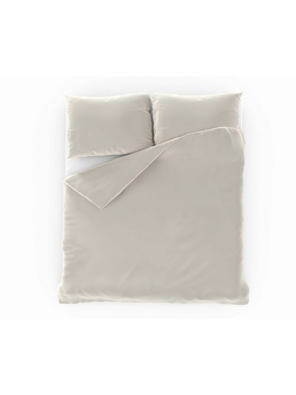 Kvalitex Satin bedding Luxury Collection 140x200, 70x90cm white Kvalitex