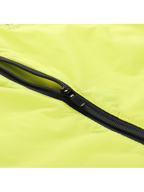 ALPINE PRO Παιδικό υπερελαφρύ μπουφάν με επεξεργασία dwr ALPINE PRO SPINO 2 neon yellow
