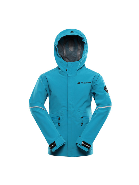 ALPINE PRO Παιδικό μπουφάν με μεμβράνη ptx ALPINE PRO ZARRO caribbean sea