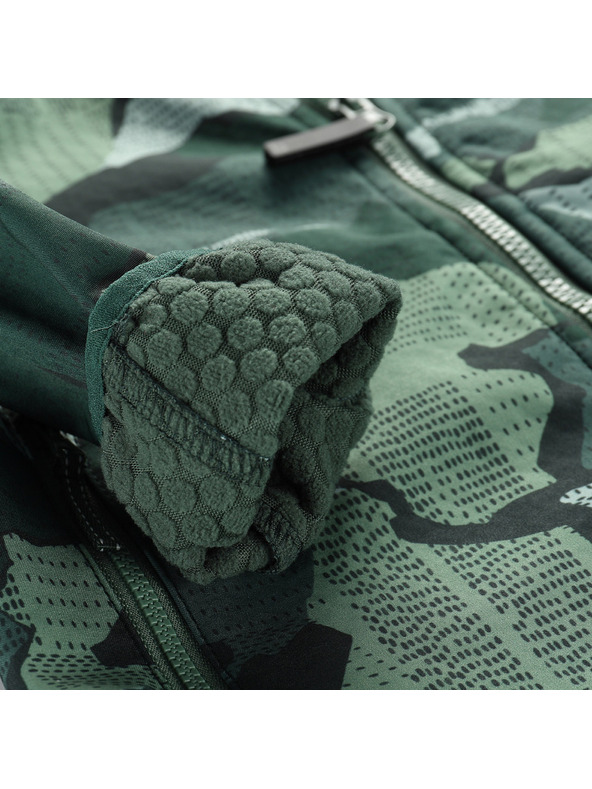 ALPINE PRO Παιδικό softshell μπουφάν με μεμβράνη ALPINE PRO EZORO myrtle παραλλαγή