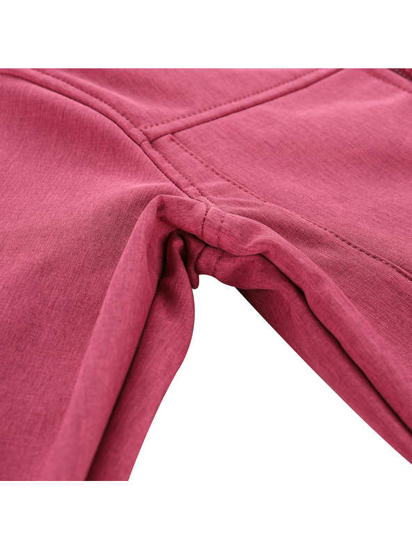 ALPINE PRO Παιδικό softshell μπουφάν με μεμβράνη ALPINE PRO OMANO 2 raspberry