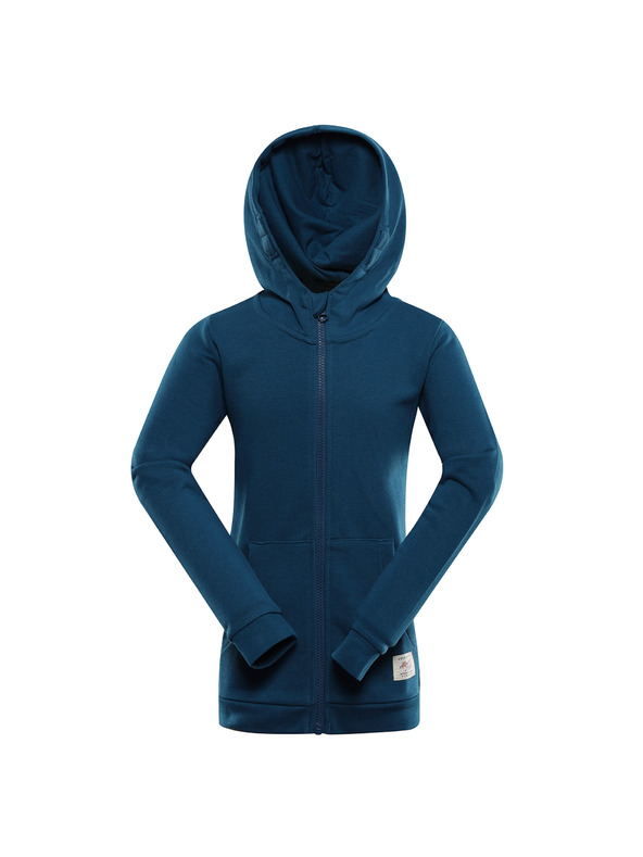 ALPINE PRO Παιδική βαμβακερή μπλούζα με κουκούλα ALPINE PRO LOKKO moroccan