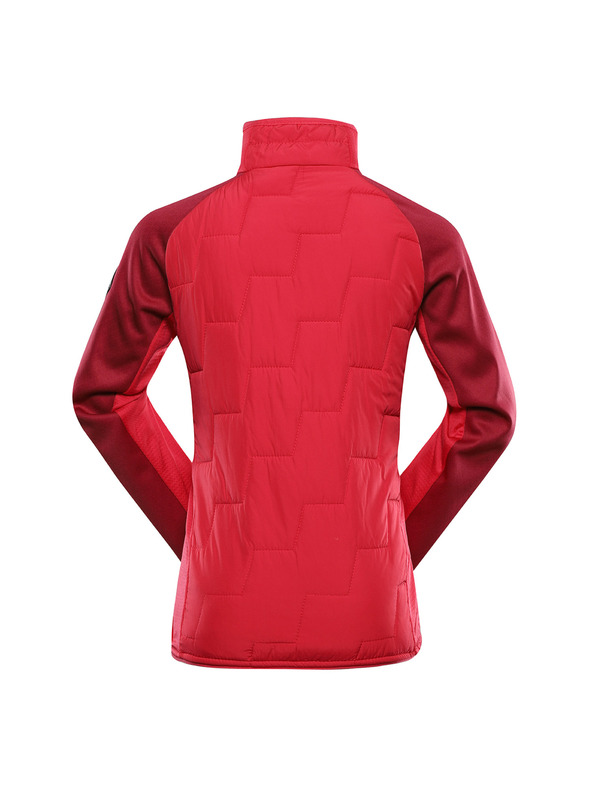 ALPINE PRO Παιδική μπλούζα με επένδυση merino ALPINE PRO JORWO raspberry