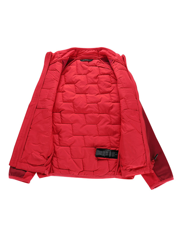 ALPINE PRO Παιδική μπλούζα με επένδυση merino ALPINE PRO JORWO raspberry