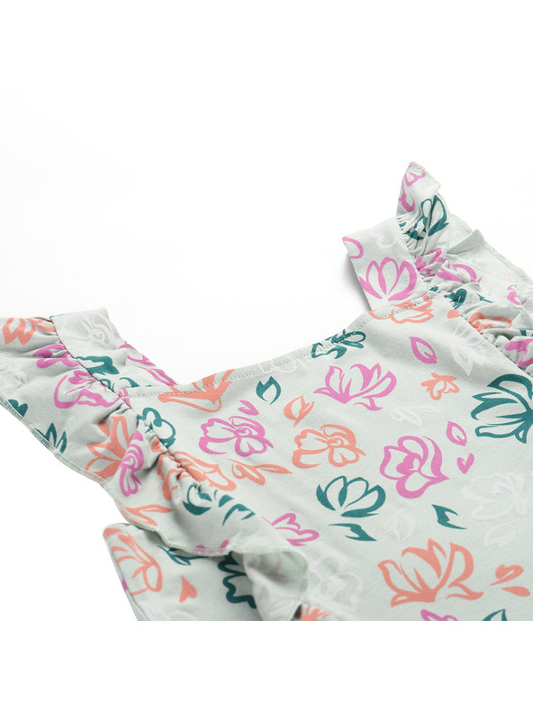 ALPINE PRO Παιδικό καλοκαιρινό φόρεμα ALPINE PRO EDANO pale aqua παραλλαγή pe