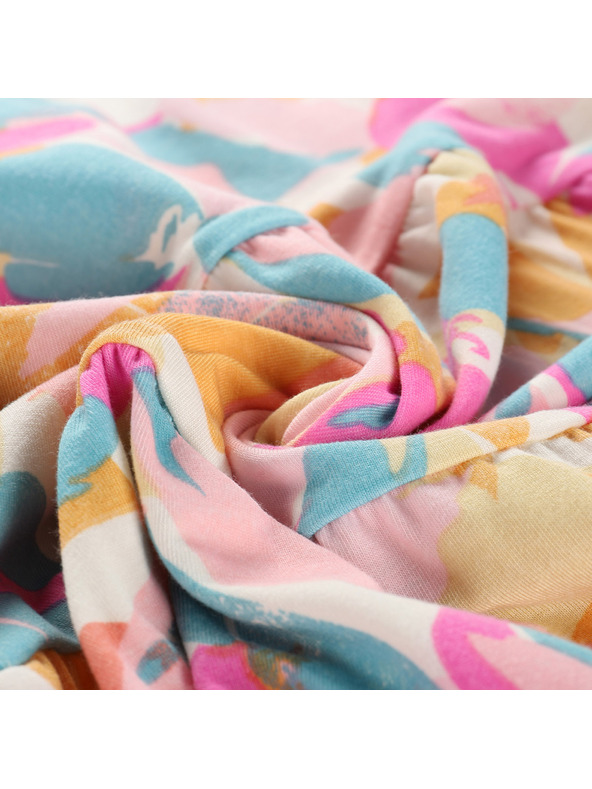 ALPINE PRO Παιδικό καλοκαιρινό φόρεμα ALPINE PRO ARENO creme παραλλαγή pa