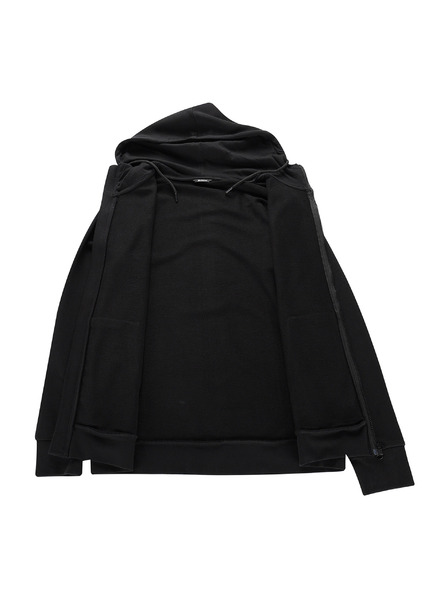 ALPINE PRO Ανδρική βαμβακερή ζακέτα με κουκούλα ALPINE PRO LOKK black