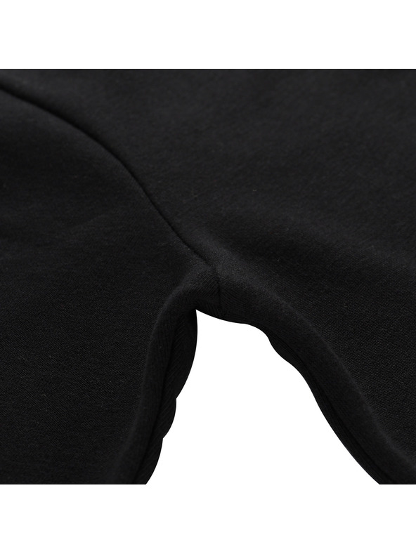 ALPINE PRO Ανδρική βαμβακερή ζακέτα με κουκούλα ALPINE PRO LOKK black