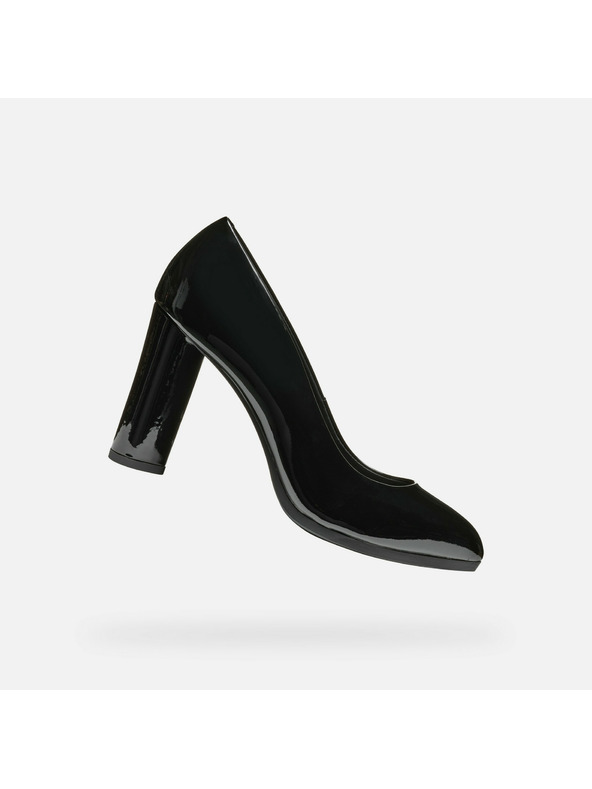 Geox Μαύρες γυναικείες γόβες Geox Walk Pleasure 90