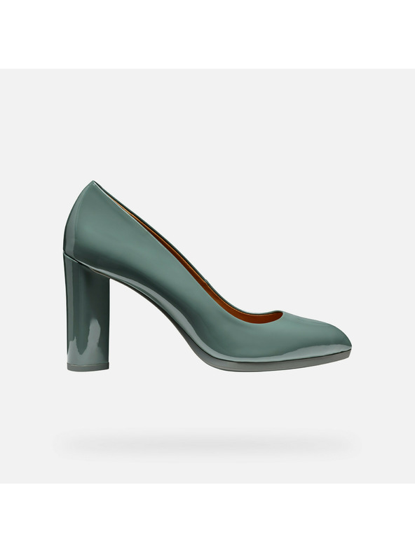 Geox Ανοιχτοπράσινες γυναικείες γόβες Geox Walk Pleasure 90