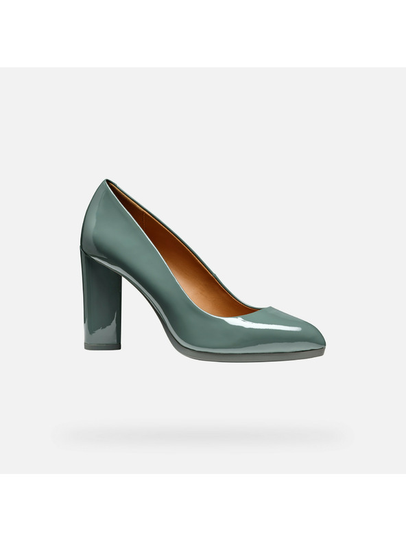 Geox Ανοιχτοπράσινες γυναικείες γόβες Geox Walk Pleasure 90