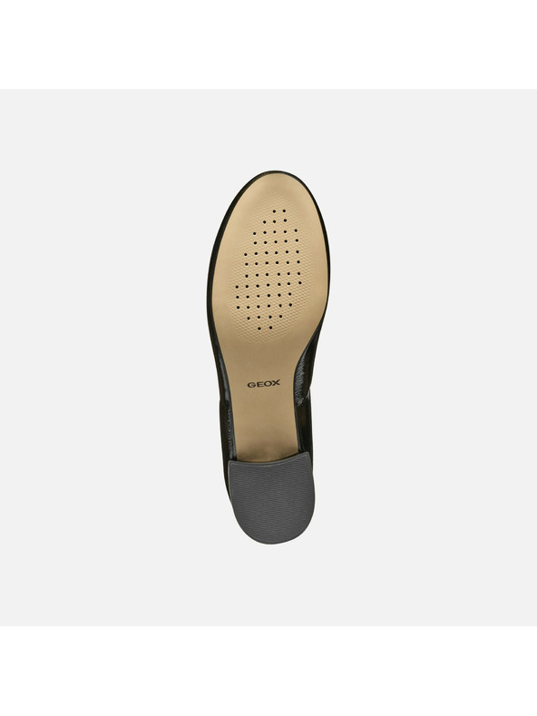 Geox Μαύρα γυναικεία παπούτσια με τακούνι Geox Floretia