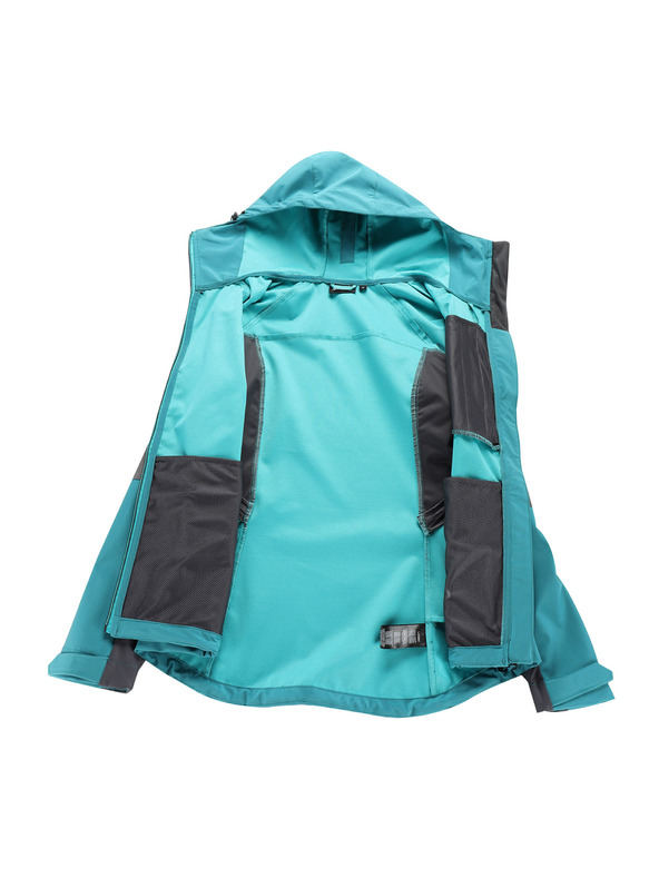 ALPINE PRO Γυναικείο softshell μπουφάν με επεξεργασία dwr ALPINE PRO ESPRITA 2 bayou