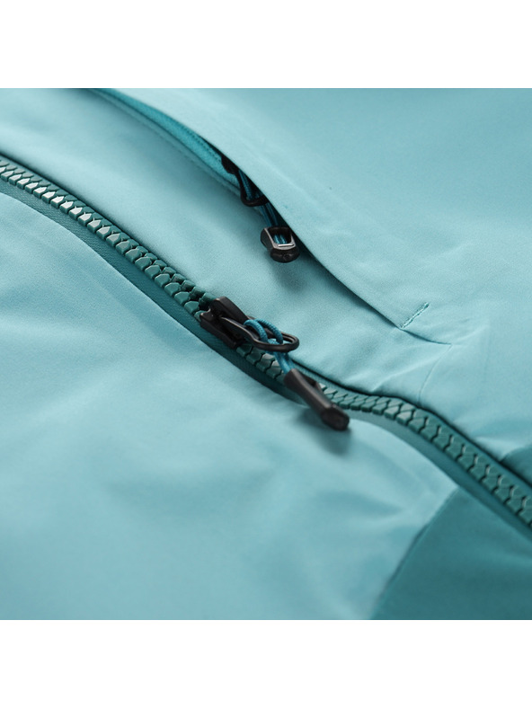 ALPINE PRO Γυναικείο αδιάβροχο μπουφάν με μεμβράνη ptx ALPINE PRO ZARRA aqua sea