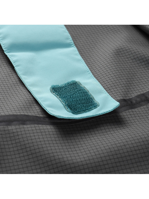 ALPINE PRO Γυναικείο αδιάβροχο μπουφάν με μεμβράνη ptx ALPINE PRO ZARRA aqua sea