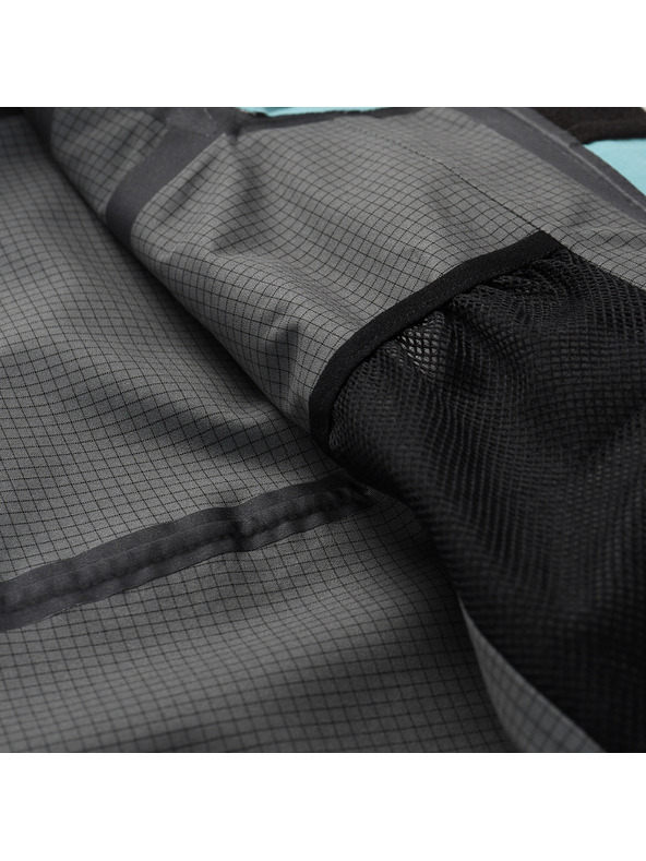 ALPINE PRO Γυναικείο αδιάβροχο μπουφάν με μεμβράνη ptx ALPINE PRO ZARRA aqua sea