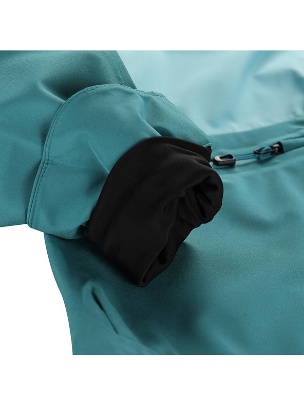 ALPINE PRO Γυναικείο αδιάβροχο μπουφάν με μεμβράνη ptx ALPINE PRO ZARRA aqua sea