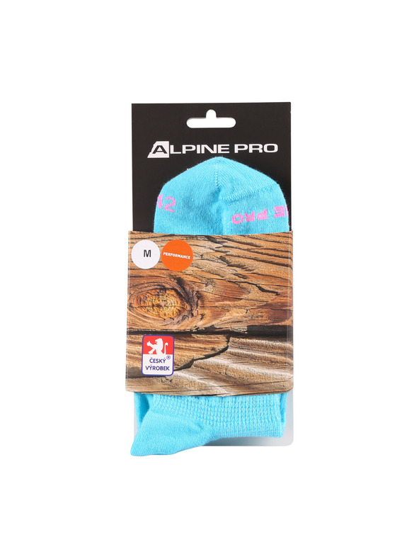 ALPINE PRO Αθλητικές αστραγάλου κάλτσες ALPINE PRO COOLE aqua sea