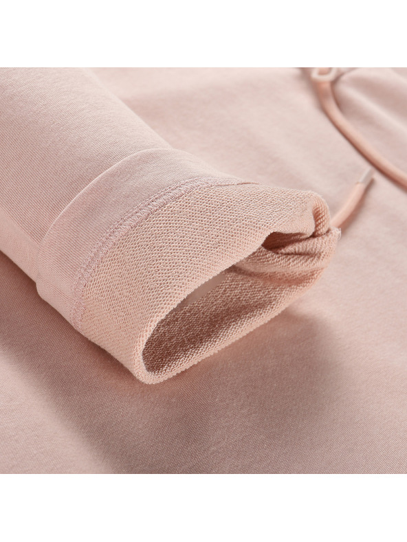 ALPINE PRO Γυναικείο βαμβακερό φόρεμα ALPINE PRO MOLEDA 2 peach whip