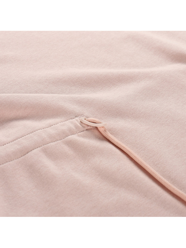 ALPINE PRO Γυναικείο βαμβακερό φόρεμα ALPINE PRO MOLEDA 2 peach whip