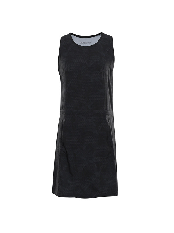 ALPINE PRO Γυναικείο γρήγορα στεγνωτικό φόρεμα με cool dry ALPINE PRO COLEENA 2 black παραλλαγή pc