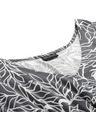 ALPINE PRO Γυναικείο καλοκαιρινό φόρεμα ALPINE PRO NIEWA σκούρο true gray παραλλαγή pb