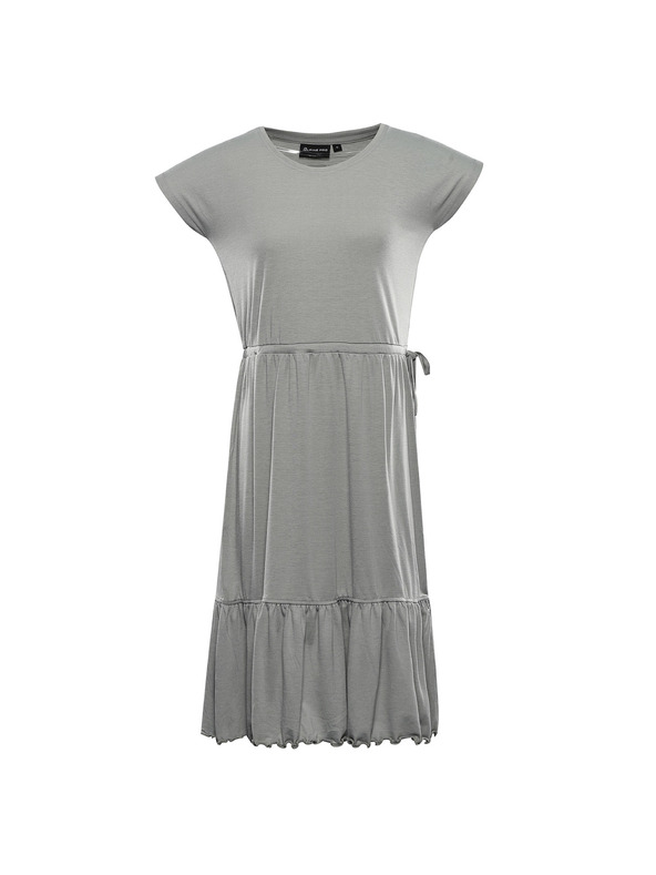 ALPINE PRO Γυναικείο καλοκαιρινό φόρεμα ALPINE PRO DEREFA shadow