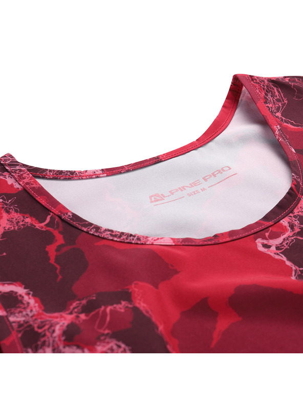 ALPINE PRO Γυναικείο γρήγορα στεγνωτικό φόρεμα με cool dry ALPINE PRO COLEENA 2 anemone παραλλαγή pe