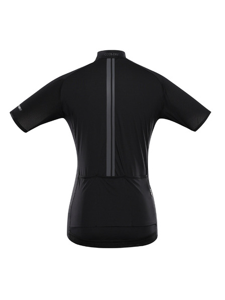 ALPINE PRO Γυναικεία ποδηλατική φανέλα με cool-dry ALPINE PRO SAGENA 2 black