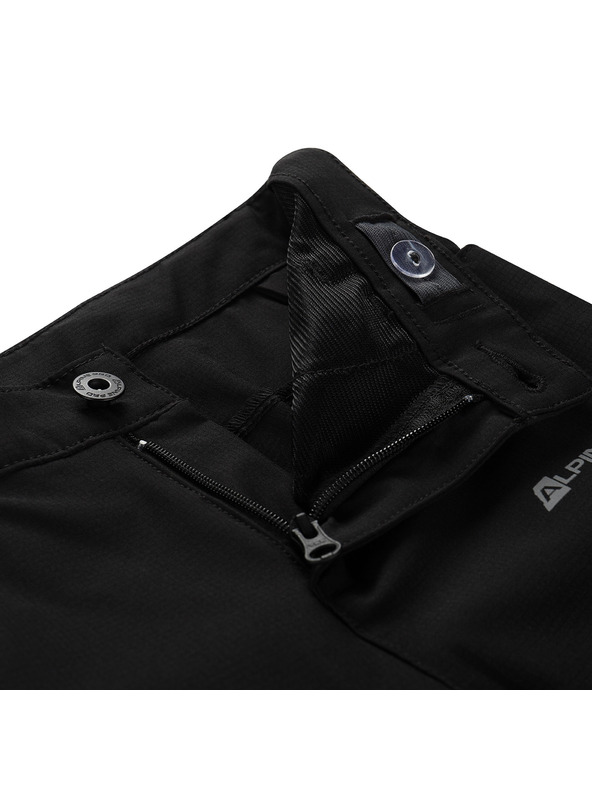 ALPINE PRO Παιδικό παντελόνι με αποσπώμενα μπατζάκια ALPINE PRO NESCO 2 μαύρο