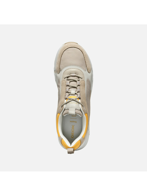 Geox Μπεζ ανδρικά αθλητικά παπούτσια Geox Spherica ECUB-4