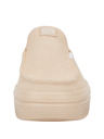 Hey Dude Μπεζ γυναικείες παντόφλες πλατφόρμας Hey Dude