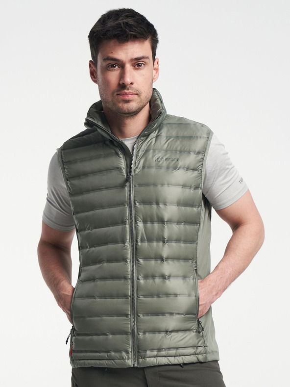 Tenson Ανδρικό TENSON TXlite Down Vest M σκούρο πράσινο