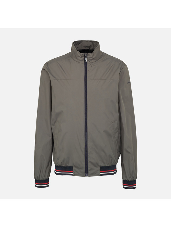 Geox Πράσινο ανδρικό μπουφάν Geox Jharrod