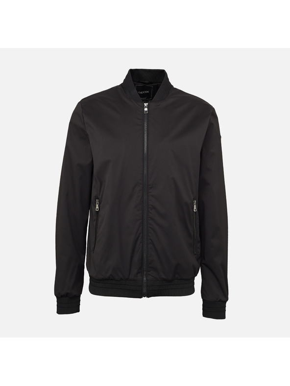 Geox Μαύρο ανδρικό μπουφάν Geox Avola