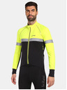 Kilpi Κίτρινο και μαύρο ανδρικό softshell μπουφάν ποδηλασίας Kilpi NERETO-M