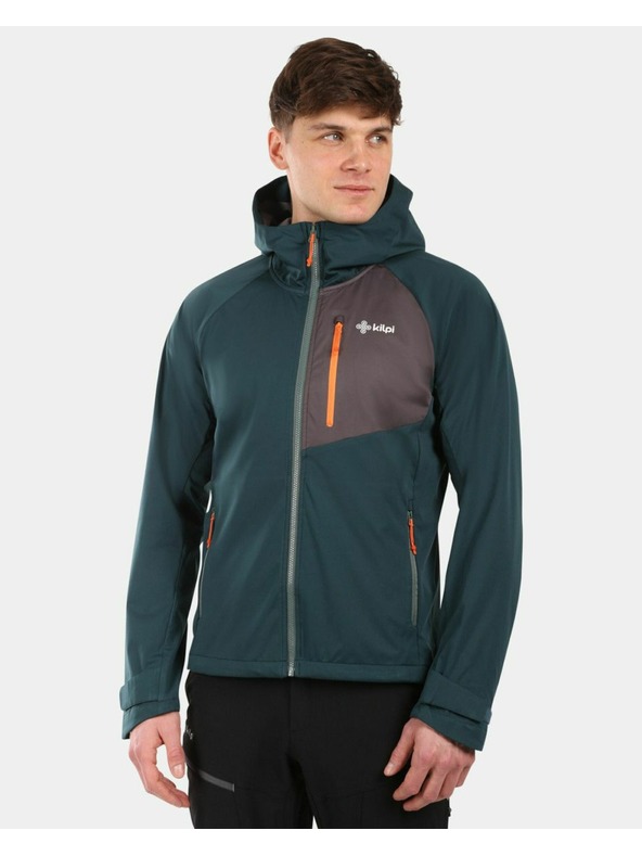 Kilpi Ανδρικό softshell μπουφάν Kilpi BELTRA-M Σκούρο πράσινο