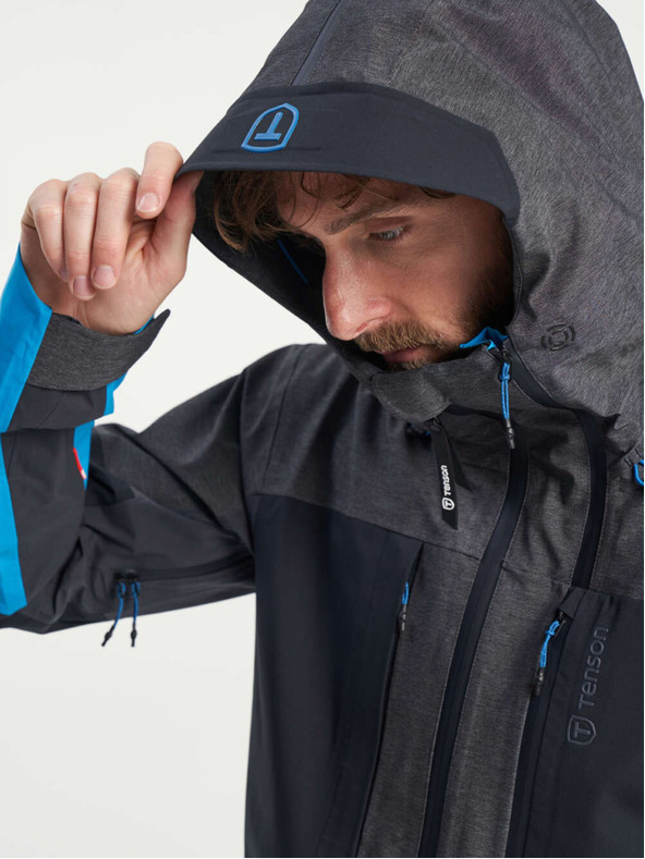 Tenson Ανδρικό μπουφάν TENSON Touring Shell Jacket M σκούρο γκρι