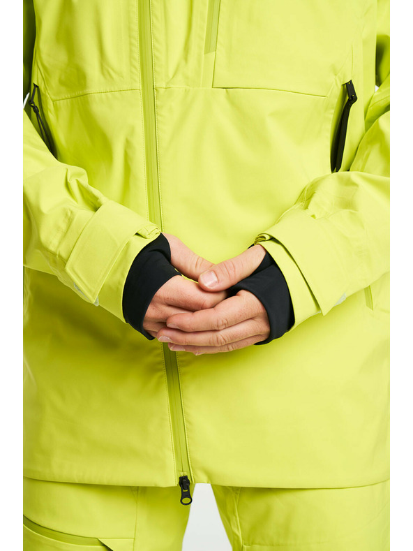 Tenson Ανδρικό μπουφάν με μεμβράνη σκι και σκιέρ TENSON Shibui Shell Jacket M ανοιχτό κίτρινο