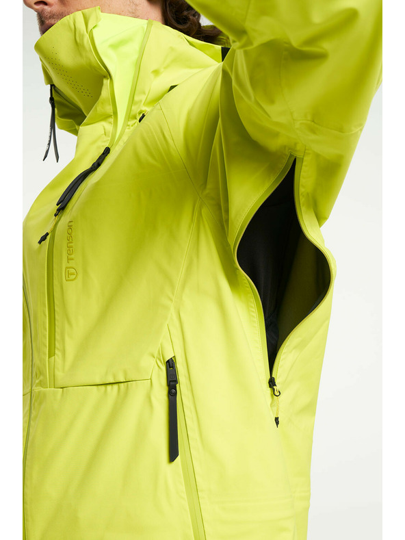 Tenson Ανδρικό μπουφάν με μεμβράνη σκι και σκιέρ TENSON Shibui Shell Jacket M ανοιχτό κίτρινο